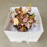 Posy Bouquet in Jar with Florist bag