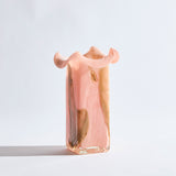 Cubism Salmon Vase KAS
