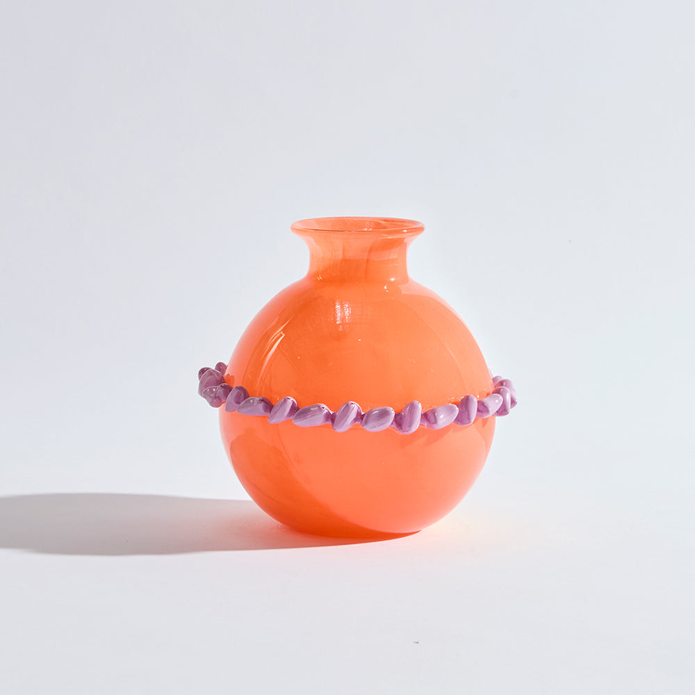 Gambel Tangerine Vase by KAS