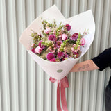 Valentines Jewel Tones Bouquet